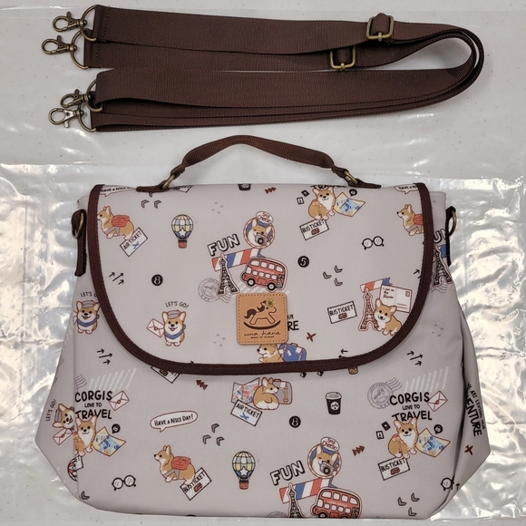 Waterproof Convertibe Handbag Backpack Crossbody Multifunctional Triple Use Bag - Picture 9 of 15